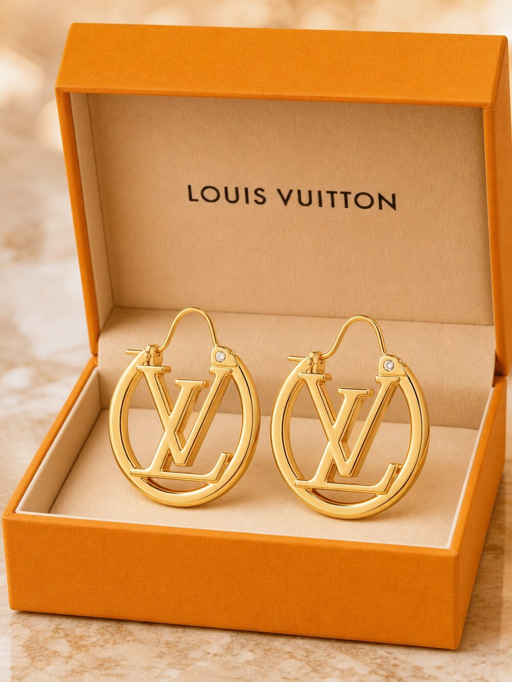 Louis Vuitton Signature Earrings Style 1 | New with Box